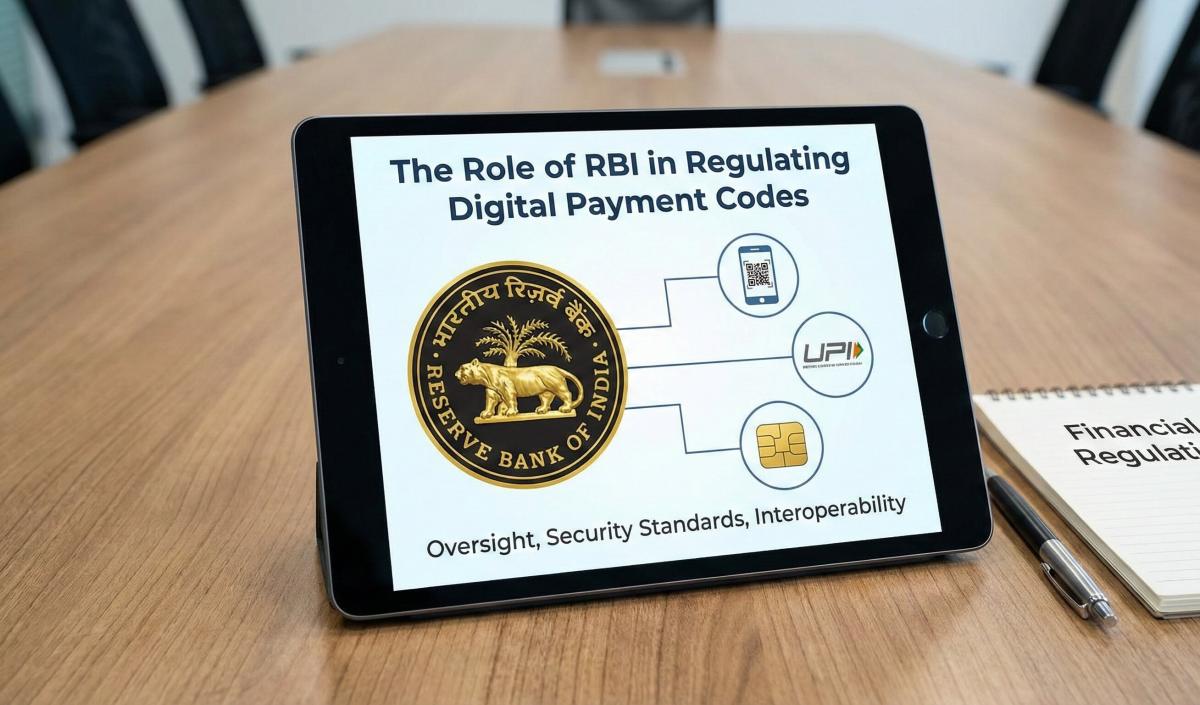 The Role of the Reserve Bank of India (RBI) in Regulating Digital Payment Codes