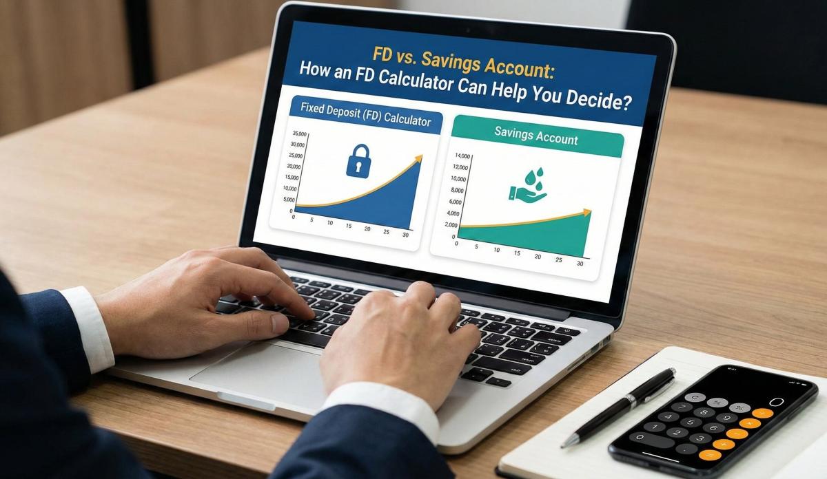 FD vs. Savings Account: How an FD Calculator Can Help You Decide?