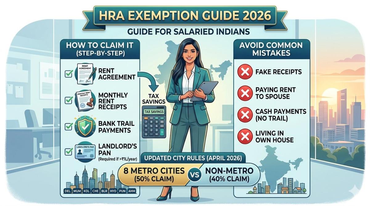 HRA Exemption: How Salaried Indians Can Claim It and Avoid Common Mistakes