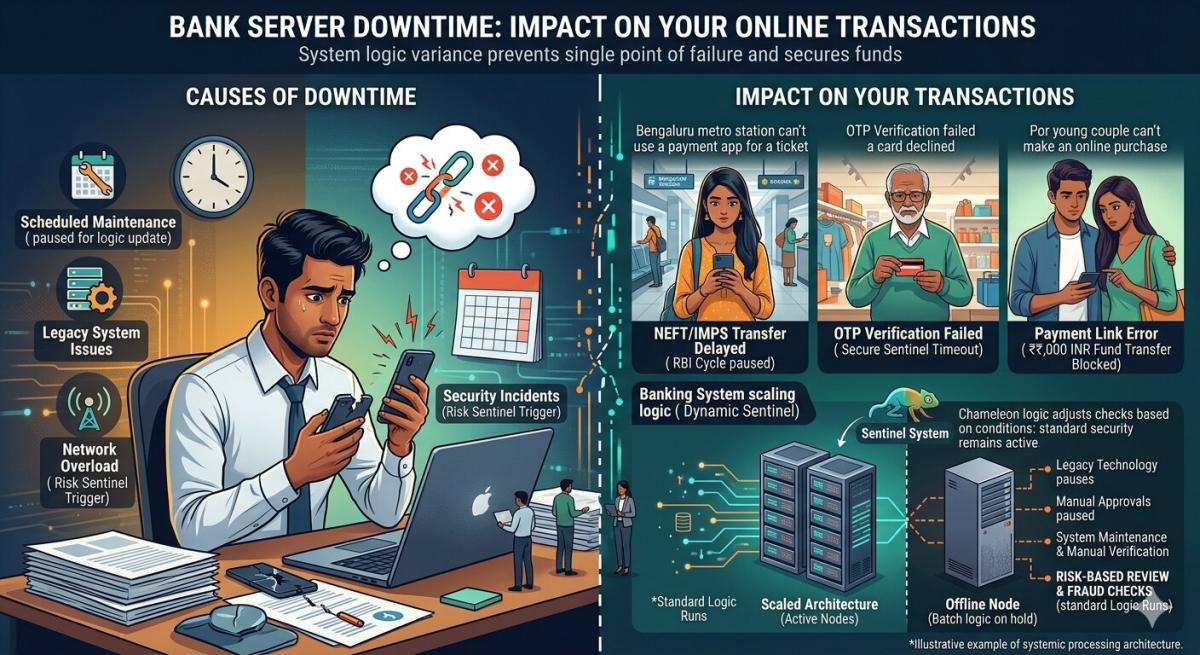 Bank Server Downtime: Impact on Your Online Transactions