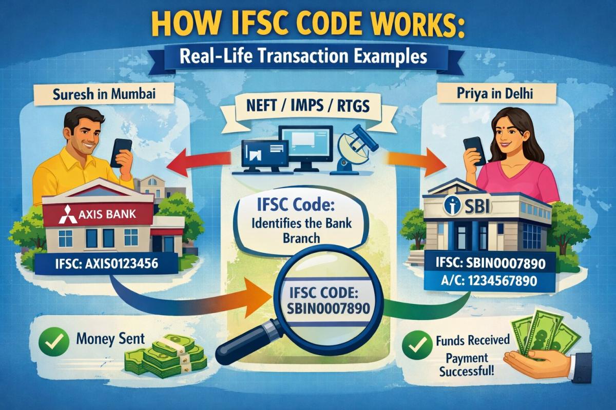 How IFSC Code Works: Real-Life Transaction Examples