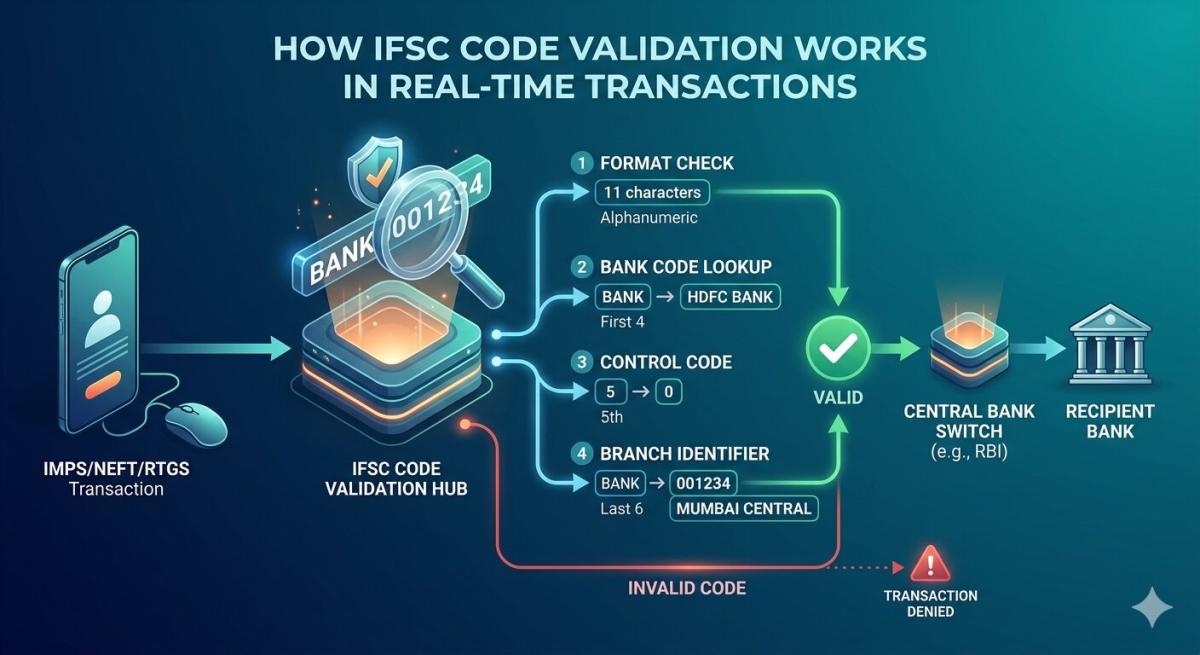 How IFSC Code Validation Works in Real-Time Transactions