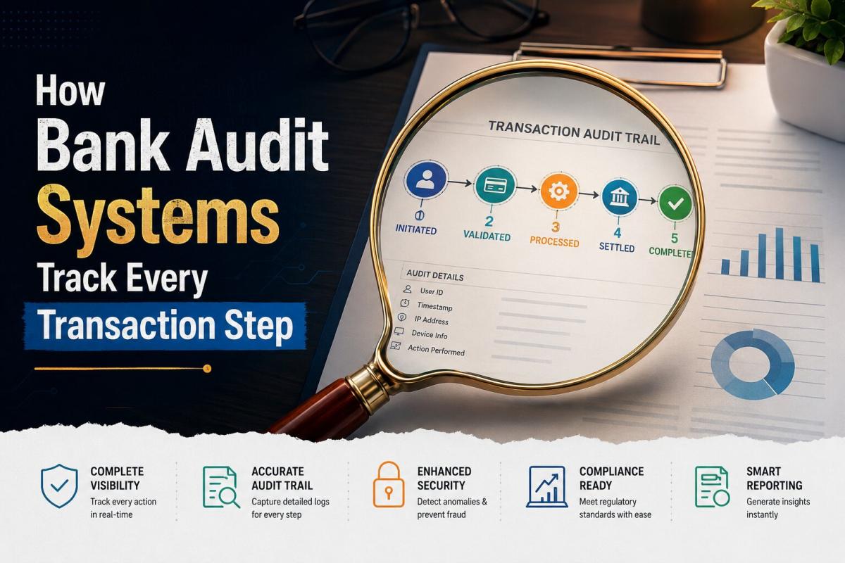 How Bank Audit Systems Track Every Transaction Step