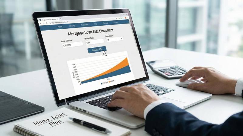 A Guide on How to Use a Mortgage Loan EMI Calculator