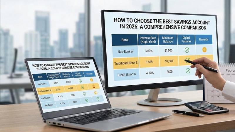 How to Choose the Best Savings Account in 2026: Comparing Interest Rates & Fees