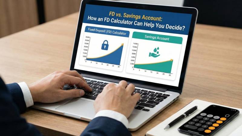 FD vs. Savings Account: How an FD Calculator Can Help You Decide?