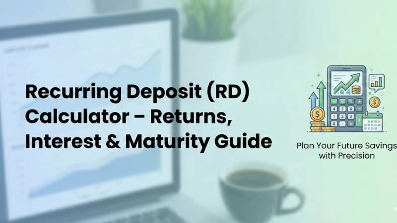Recurring Deposit (RD) Calculator – Returns, Interest & Maturity Guide