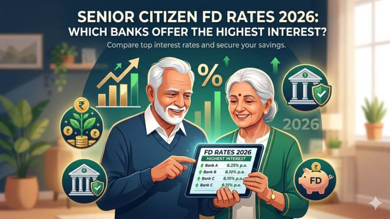  Senior Citizen FD Rates 2026: Which Banks Offer the Highest Interest?