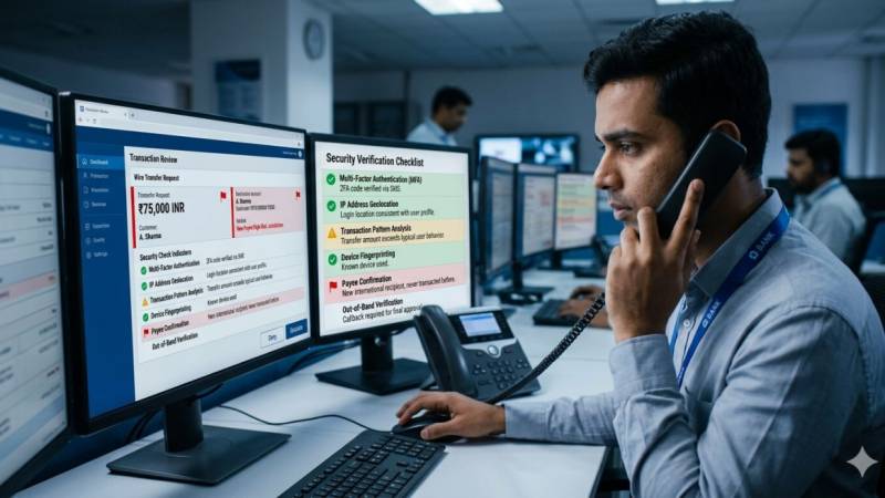 Fraud Prevention: Security Checks Before Bank Transfer Approval