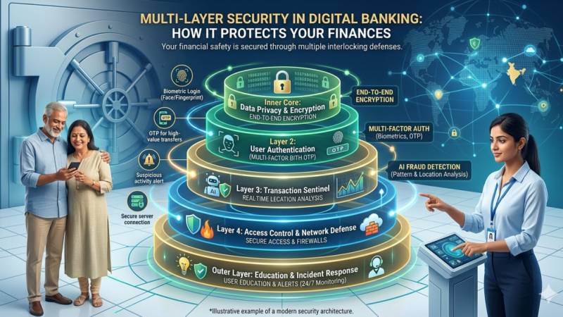 Multi-Layer Security in Digital Banking: How It Protects Your Finances